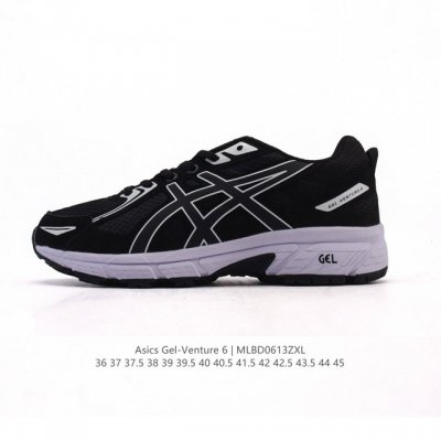 Asics 亚瑟士 Gel-Venture 6 系列城市休闲运动跑步鞋时尚复古男女鞋 老爹鞋 Gel- Venture6跑鞋是越野跑者的多功能选择。专为喜欢户外