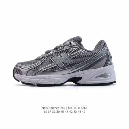 200 【公司级】New Balance Mr740 Nb新百伦系列复古老爹风休闲运动慢跑鞋。采用轻质牛剖革拼接透气网眼衬垫织物鞋面材质 T-Beam大底提供足 - 点击图像关闭