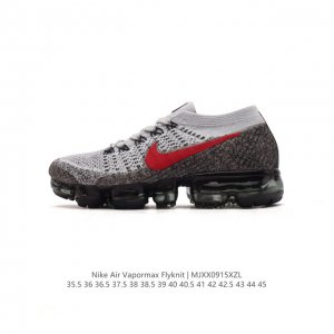公司级 耐克 Nike Air Vapormax Flyknit 轻盈透气针织男女气垫跑步鞋 回弹缓冲休闲鞋 防滑 减震 耐磨 轻便 外露式360度全掌max气