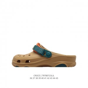 Crocs 沙滩洞洞鞋 男女休闲厚底增高凉拖鞋 卡骆驰杨幂同款 厚底增高凸显大长腿沙滩鞋 选择尺码时 建议选大一码 脚感更舒适 这款没有鞋盒 类型：男女鞋 尺码