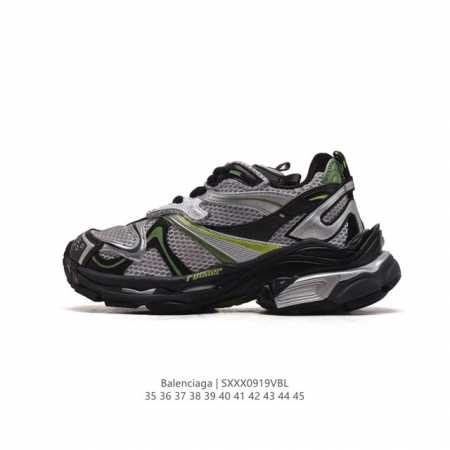 公司级 独家实拍 Ok扫描版本 新款balenciaga 巴黎世家-Runner 2.0运动老爹鞋。通过溢胶、做旧、缝线等细节，展示了设计师 Demna 的运动 - 点击图像关闭