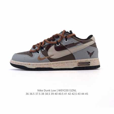 公司级 耐克 Nike Dunk Low Retro 运动鞋复古板鞋 解构绑带 双鞋带。作为 80 年代经典篮球鞋款，起初专为硬木球场打造，后来成为席卷街头的时 - 点击图像关闭
