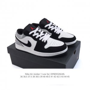 90 【头层皮拼接】耐克 乔丹Air Jordan 1 Low Aj1 乔1 乔丹1代Aj1 低帮复古文化休闲运动篮球鞋。该鞋款从 1985 年元年款汲取设计灵