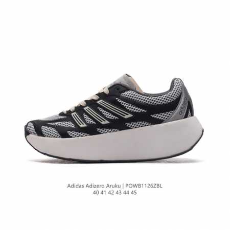 公司级 阿迪达斯 Adidas 男士休闲鞋 Adizero Aruku 减震耐磨缓冲回弹百搭运动鞋 厚底增高老爹鞋。今年曝光的adidas Adizero Ar - 点击图像关闭