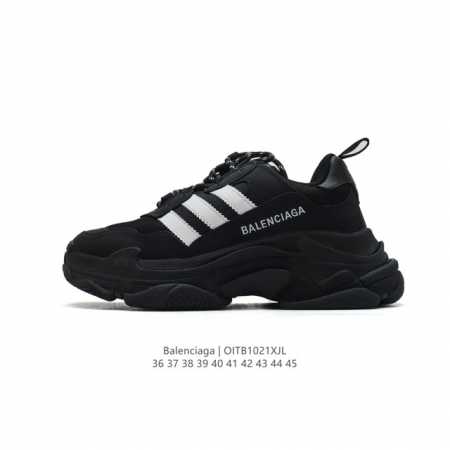 公司级 潮奢 巴黎世家 BALENCIAGA 小红书爆款男女鞋 厚底增高板鞋老爹鞋运动鞋，BALENCIAGA 最新爆款低帮系带休闲运动板鞋 专柜同步上架香港、 - 点击图像关闭