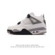 特价头层皮 耐克 Nike Air Jordan 4 Retro Og 中帮 迈克尔 乔丹aj4代乔4 复古休闲运动文化篮球鞋。秉承轻量化的速度型篮球鞋设计思想