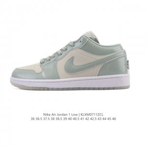 耐克 乔丹Air Jordan 1 Low Aj1 乔1 乔丹1代Aj1 低帮复古文化休闲运动篮球鞋。从1985 年面世的元年款汲取设计灵感，采用简洁大方的经典