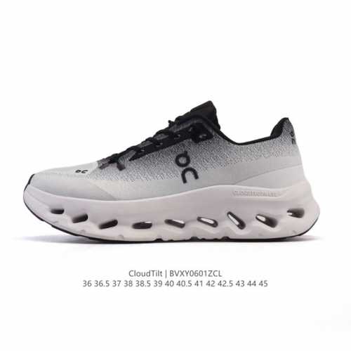 昂跑 On 训练鞋Cloudtitl 2025新品 蛇年限定 新年鞋子 男女同款防水缓震徒步鞋 厚底增高运动老爹鞋。缓震性能提升：Cloudtilt 采用了先进
