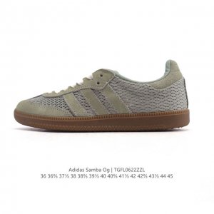 阿迪达斯 德训鞋 Adidas Originals Samba Og Shoes 经典运动鞋小白鞋 T头鞋 女鞋 彰显休闲摩登风情的时尚经典鞋。它诞生于50年代