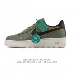 公司级 附赠送Logo清洁刷 Af1耐克 Nike Air Force 1 ‘07 Low 空军一号厚底增高百搭休闲运动板鞋 原楦头原纸板 打造纯正空军版型，专