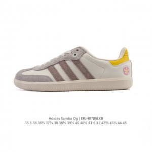 性价比版本 头层皮 阿迪达斯 德训鞋 Adidas Originals Samba Og Shoes 经典运动鞋小白鞋 T头鞋 男女士板鞋 彰显休闲摩登风情的时