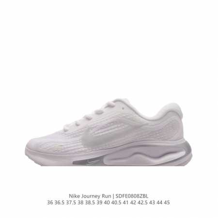 公司级nike Joerney Run 轻便跑步鞋 使用了新型的缓震材料 脚感偏韧 后跟有加厚的海绵填充 鞋子前掌和后掌做了加宽设计 增加了跑步时的稳定性 织物 - 点击图像关闭