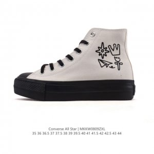 Converse All Star 高帮男女士运动鞋 一星匡威全明星复古 休闲百搭板鞋 经典透气帆布面慢跑鞋。这个系列是匡威最古老的系列了。是匡威品牌公司 8年