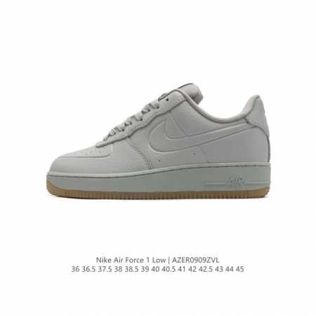 耐克 Nike Air Force 1 '07 Low 空军一号含气垫 低帮百搭厚底增高休闲运动板鞋。柔软、弹性十足的缓震性能和出色的中底设计，横跨复古与现代的 - 点击图像关闭
