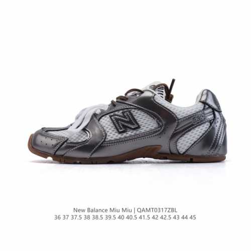 200 【公司级】新百伦 Miumiu X New Balance 2025年联名 Nb系列跑步鞋 New Balance X Miu Miu 530 Sl 透