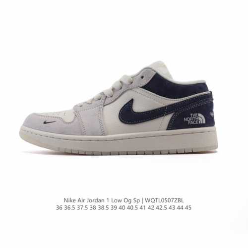 公司级 耐克 乔丹Air Jordan 1 Low Aj1 乔1 乔丹1代Aj1 低帮复古文化休闲运动篮球鞋。从1985 年面世的元年款汲取设计灵感，采用简洁大
