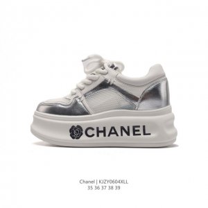 Chanel 女鞋 香奈儿2023最新款休闲潮流运动板鞋 经典四季通吃款 厚底增高小白鞋 网红博主小姐姐们的挚爱 社交平台的各种夸赞 人气超高质感透气超级春夏