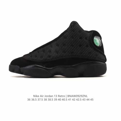 公司级 耐克 Nike Air Jordan 13 Retro 高帮 Aj13 乔丹13代 乔丹篮球鞋系列运动鞋 Airjordan 13以黑豹的风格制成，从猫