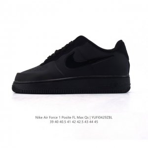 公司级耐克 Nike Air Force 1 Posite Max Qs 空军一号 小白鞋 低帮 厚底增高百搭休闲运动板鞋 独家上新 耐克空军一号全新配色#原楦