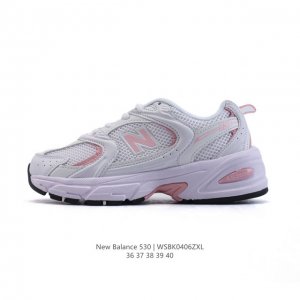 真标 新百伦 Nb530 New Balance 530 复跑古鞋 厚底增高老爹鞋 缓震运动慢跑鞋。Nb530这鞋双确实是Nb家经复典古款式之一，以全科新技诠释