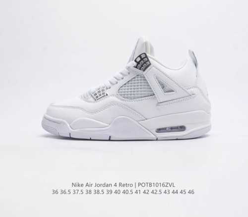 福利耐克 Nike Air Jordan 4 Retro Og迈克尔 乔丹aj4代 Aj4 乔4 乔丹4代 中帮复古休闲运动文化篮球鞋 秉承轻量化的速度型篮球鞋