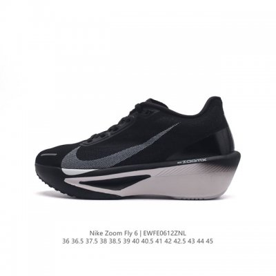 公司级nk Zoomx Invincible Run Flyknit Fk6 轻量飞织低帮休闲运动慢跑鞋 厚底增高 老爹鞋 此鞋专为短跑运动员而生 是为 5 至