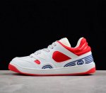 古驰Gu Basket Low-To Sneaker 经典篮球原型系列 原楦原纸版数据开发版型 全套专柜配件及包装物 采用牛剖皮饰片及磨砂皮革鞋面材质#内里嵌