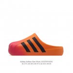 阿迪达斯adidas Adilette Clog夏季时尚舒适男女士包头凉拖鞋 高品质 厚底增高一字拖鞋沙滩鞋 休闲运动拖鞋 脚极感致舒适 类型：男女鞋 货号：J