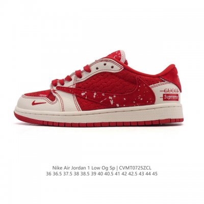 真标 耐克 Nike Air Jordan 1 Low Og Sp Military Blue Aj1乔1倒勾 2025年新款 蛇年新款 低帮篮球鞋 Aj1 乔