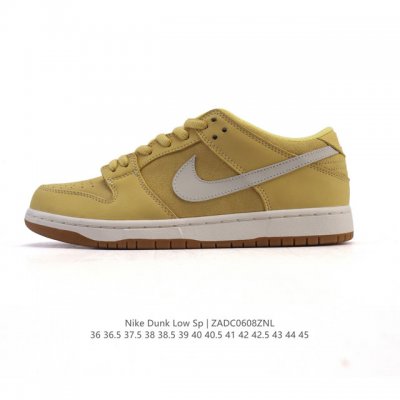 公司级 耐克 Nike Sb Dunk Low Pro 运动鞋复古板鞋 潮滑板鞋。采用柔软皮革鞋面，经久耐穿，塑就如元年款 Dunk 般的复古质感。鞋头透气孔，