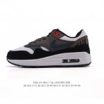 公司级 头层皮 耐克 Nike Air Max 1 男女子运动鞋 从法国建筑中汲取设计灵感，兼具运动风范和时尚格调，是此系列起初搭载 Air 的鞋款。疾速外观、
