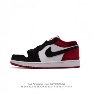 耐克 乔丹air Jordan 1 Low Aj1 乔1 乔丹1代aj1 低帮复古文化休闲运动篮球鞋。从 5 年面世的元年款汲取设计灵感，采用简洁大方的经典外观