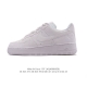 真标 耐克 Nike Air Force 1 '07 Low 空军一号含气垫 小白鞋 低帮百搭厚底增高休闲运动板鞋。柔软、弹性十足的缓震性能和出色的中底设计，横