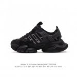 公司级 阿迪达斯adidas Xlg Runner Deluxe 跑步者豪华版系列低帮厚底增高老爹风复古缓震休闲运动慢跑鞋。男女鞋半码制#原楦原纸版开发版型#采