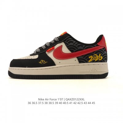 公司级 Af1耐克 Nike Air Force 1 ‘07 Low 空军一号 厚底增高百搭运动板鞋 原楦头原纸板 打造纯正空军版型，专注外贸渠道 全掌内置蜂窝