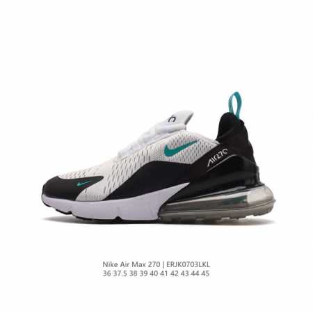 耐克 Nike Air Max 270 后半掌气垫缓震运动鞋时尚男女士跑步鞋 。作为 Nike 休闲型 Air Max 鞋款，Nike Air Max 270 - 点击图像关闭