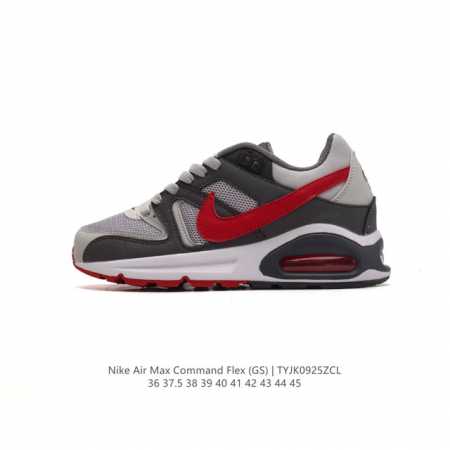 耐克 Nike Air Max Command防滑缓冲减震耐磨舒适男女士跑步鞋。Nike Air Max Command 运动鞋于 1987 年掀起鞋款革命，影 - 点击图像关闭