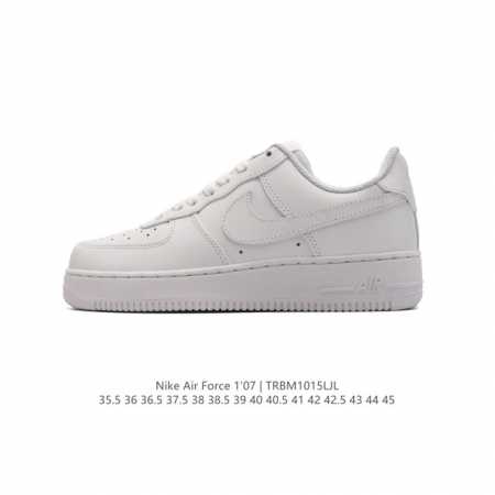 耐克 Nike Air Force 1 '07 Low 空军一号含气垫 小白鞋 路易威登联名 低帮百搭厚底增高休闲运动板鞋。柔软、弹性十足的缓震性能和出色的中底 - 点击图像关闭