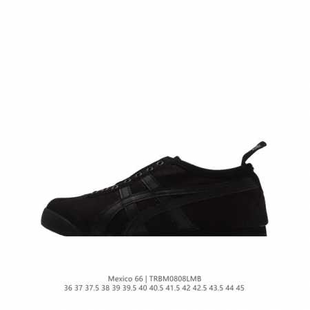 asics 亚瑟士 男女鞋真标半码制 日产经典老牌-鬼塚虎 Onitsuka Tiger Mexico 66经典墨西哥系列复古经典百搭板鞋帆布休闲运动鞋慢跑鞋。 - 点击图像关闭