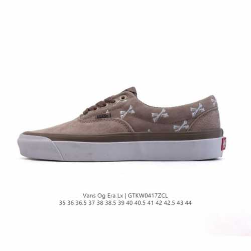 万斯 Vans Era 95 Dx安纳海姆 Fog高街风低帮休闲硫化板鞋 高清洁硫化工艺 正确原装数据开发铝楦。工艺：硫化1:1 重量1:1、真标、原钢印、材质