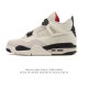 公司级 耐克 Nike Air Jordan 4 Retro Og迈克尔 乔丹Aj4代乔4 低帮复古休闲运动文化篮球鞋。秉承轻量化的速度型篮球鞋设计思想完成设计
