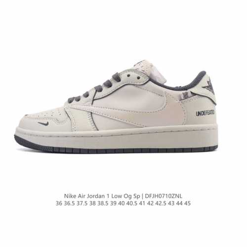 公司级 头层皮 真标 耐克 Nike Air Jordan 1 Low Og Sp Military Blue Aj1乔1倒勾 2025年新款 蛇年新款 低帮篮