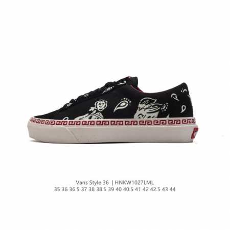 真标 带半码 VANS 万斯 Style 36 经典低帮休闲运动硫化滑板板鞋。真的是吹爆的系列,那就是VansStyle36系列低帮经典复古文化休闲运动篮球鞋好 - 点击图像关闭