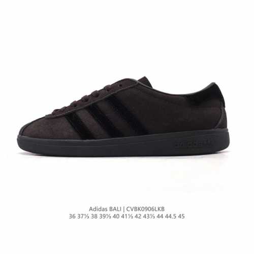 阿迪达斯 Adidas Ig6195 Bali休闲情侣翻毛皮运动板鞋 德训鞋 Adidas Bali 以海洋蓝回归 与更熟悉的阿迪达斯运动鞋 如阿迪达斯 Sam