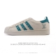 公司级 阿迪达斯 Adidas Superstar 2025年新款鞋子 蛇年新款 经典贝壳头系列 新款休闲板鞋潮流男女士运动鞋 鞋面柔软皮革拼接材质 标志性的贝