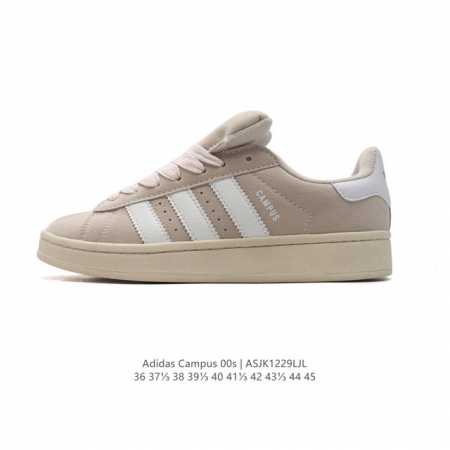 Adidas阿迪达斯.三叶草Campus 00S 面包鞋复古休闲板鞋。千禧回潮！Adidas Campus 00S 经典再现！面包化的Campus鞋款在今年受到 - 点击图像关闭