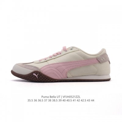 公司级 彪马 puma Bella Ut 时尚百搭 舒适 防滑 低帮 生活休闲鞋 薄底鞋 继将 Speedcat Og 带回后 puma 再以档案室的经典鞋型