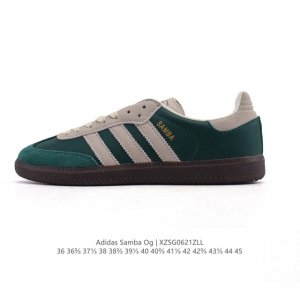 阿迪达斯 德训鞋 Adidas Originals Samba Og Shoes 经典运动鞋小白鞋 T头鞋 男女鞋 彰显休闲摩登风情的时尚经典鞋。它诞生于50年