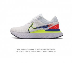 耐克 Nike React Infinity Run Fk 3 Prm 男女子公路跑步鞋 助你在疾速跑后快速恢复 明天继续挑战耐力跑 你的征程它都能稳稳守护 加