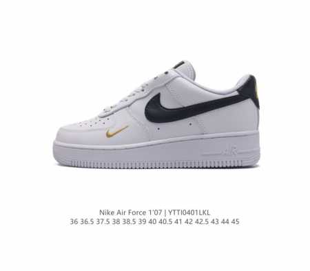 真二层皮 耐克 Nike Air Force 1 '07 Low 空军一号含气垫 低帮百搭厚底增高休闲运动板鞋 柔软 弹性十足的缓震性能和出色的中底设计 横跨复 - 点击图像关闭